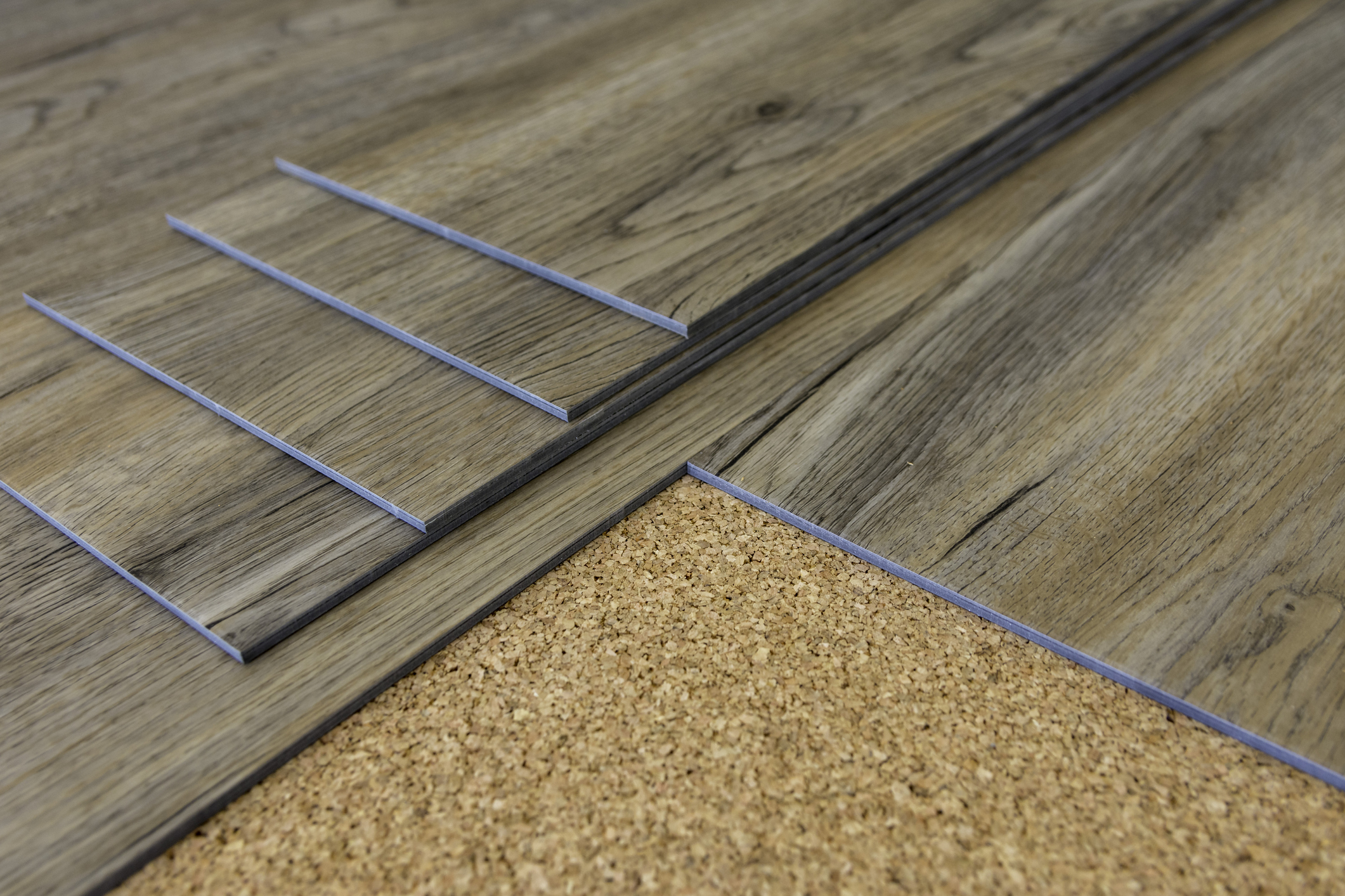 comparing different flooring materials 