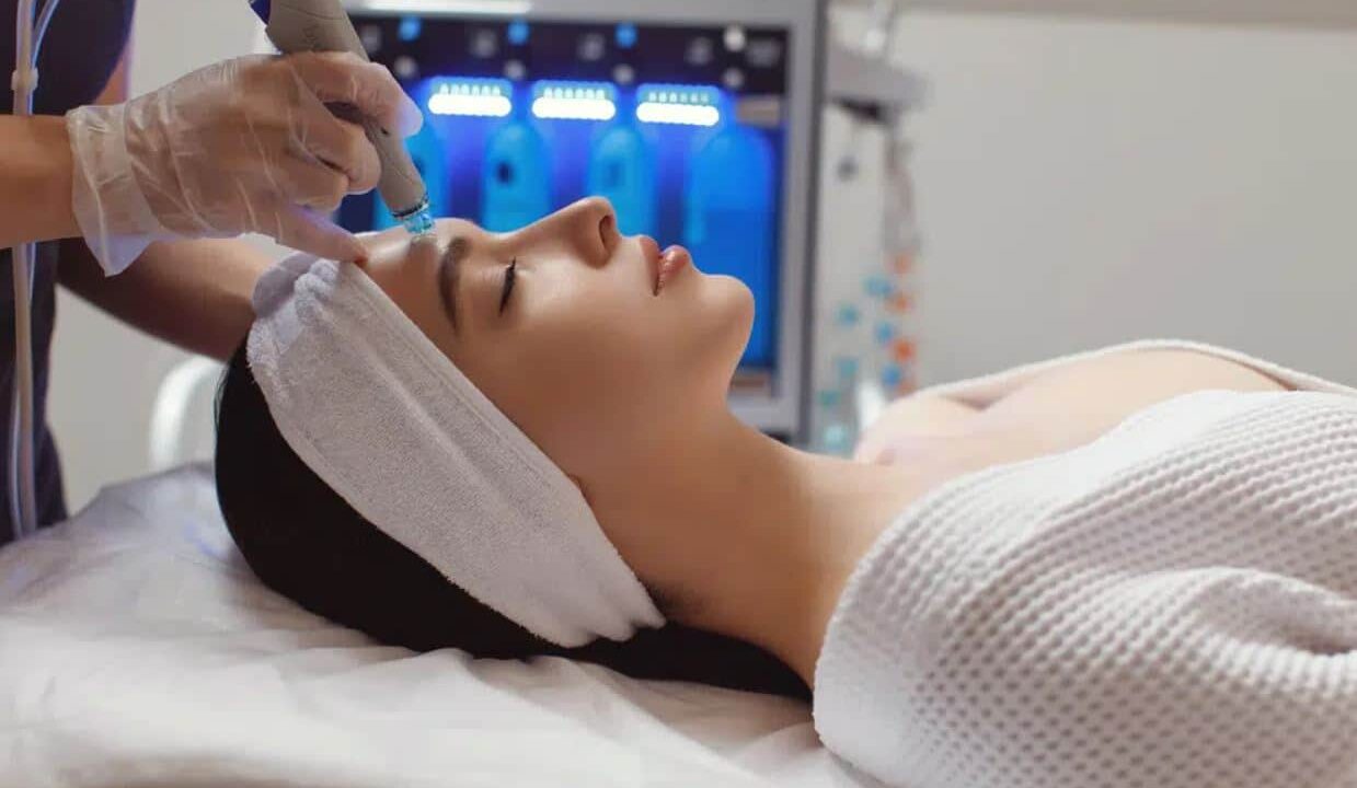 facial treatment at home